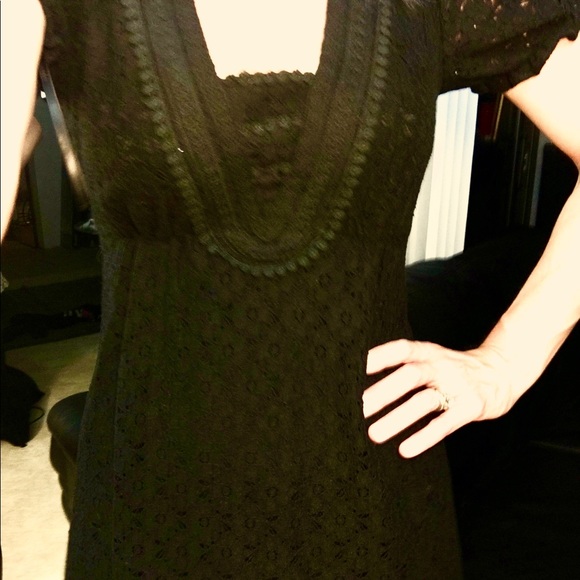 SALE‼️Laundry by Shelli Segal Crochet Sundress - Picture 2 of 8